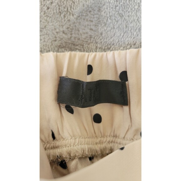 ATM Anthony Thomas Melillo Polka-Dot Silk Cropped Pants - Picture 3 of 8